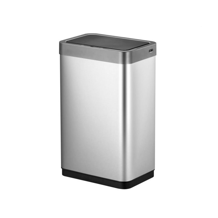 EKO(イーケーオー) ミラージュX センサービン45L｜ゴミ箱 シルバー センサー ステンレス インナーなし EK9260RMT-45L