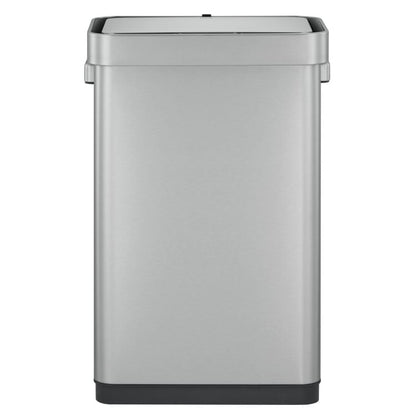 EKO(イーケーオー) デラックスミラージュT センサービン45L｜ゴミ箱 2色展開(ブラック/シルバー) センサータイプ ステンレス 大容量 EK9378-45L