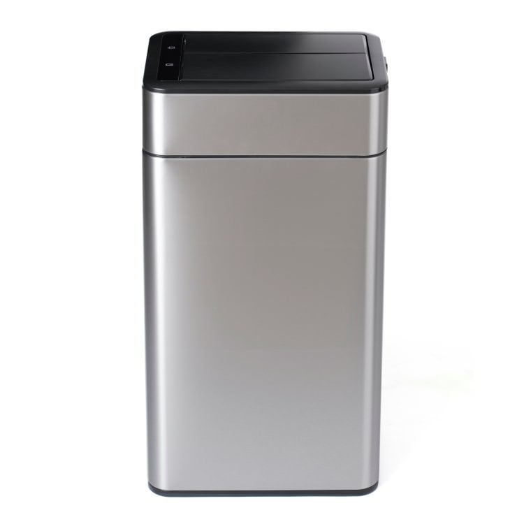 EKO(イーケーオー) ファントムプロ センサービン18L｜ゴミ箱 2色展開(ブラック/シルバー) センサータイプ ステンレス 軽量 ミニ EK9577-18L