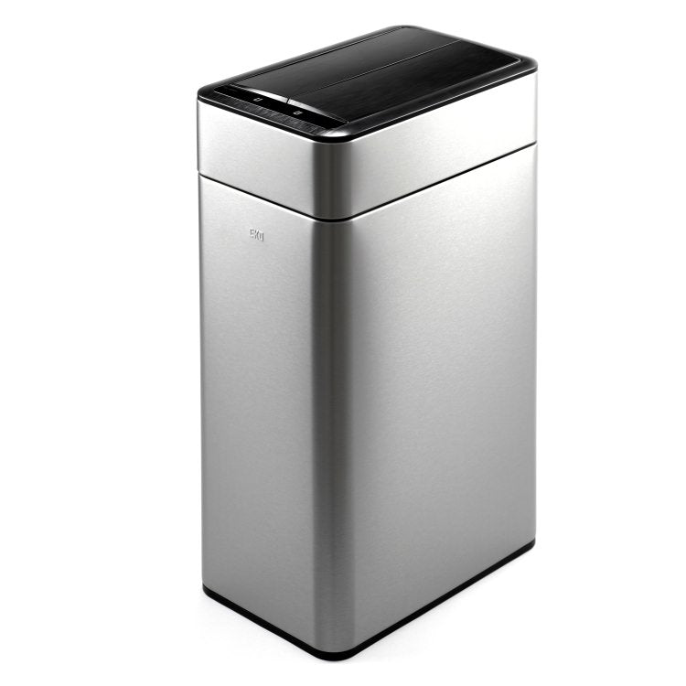 EKO(イーケーオー) ファントムプロ センサービン50L｜ゴミ箱 3色展開(ブラック/シルバー/ホワイト) センサータイプ ステンレス 大容量 EK9577-50L
