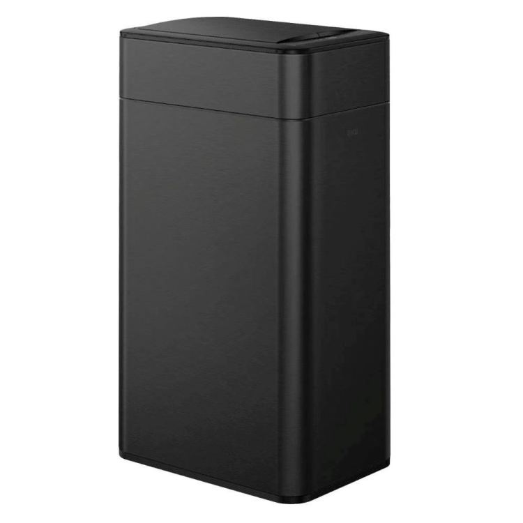 EKO(イーケーオー) ファントムプロ センサービン50L｜ゴミ箱 3色展開(ブラック/シルバー/ホワイト) センサータイプ ステンレス 大容量 EK9577-50L
