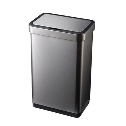 EKO(イーケーオー) エコノヴァ センサービン35L+30L｜ゴミ箱 シルバー センサータイプ ステンレス 大容量 EK9578-35L+30L
