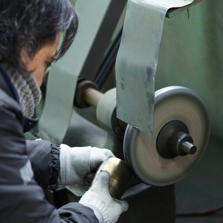 FD STYLE エフディ 三作 酒器 ぐい呑み ステンレスグラス 椿 ブラック｜MADE IN NIIGATA JAPAN 日本製 ステンレス製 一合おちょこ