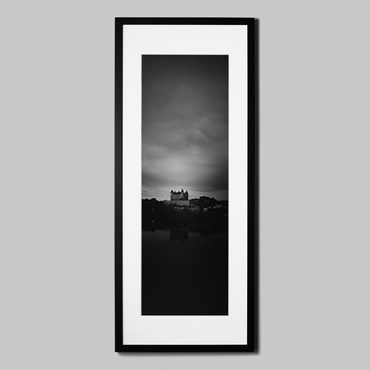 IGREBOW フランス ロワール ソーミュール城の夜明け ビッグサイズ｜[ウッド 1×3] アイグレボウ インテリアフォト ピクチャーアート 写真