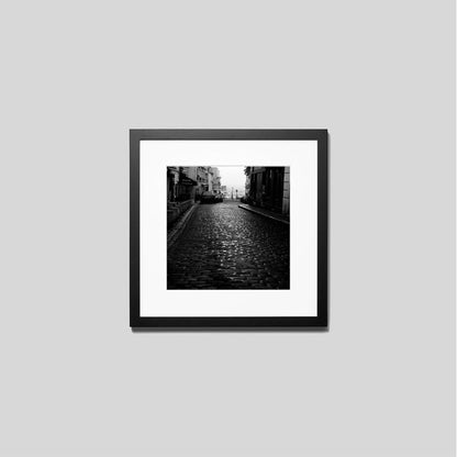 IGREBOW フランス パリ 石畳の道 ビッグサイズ｜[ウッド 1×1] アイグレボウ インテリアフォト ピクチャーアート 写真