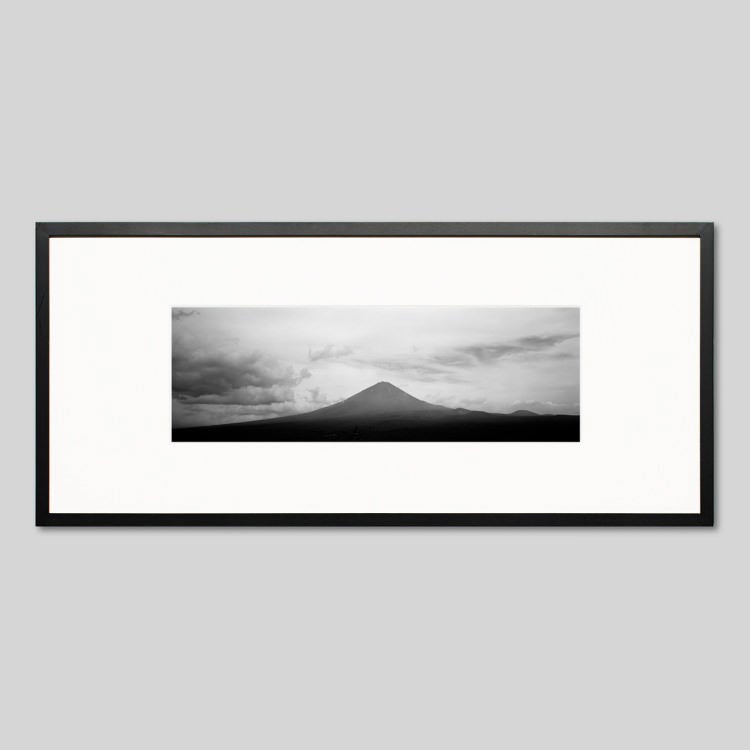 IGREBOW 山梨県 雄大な富士山｜[ウッド 1×3] アイグレボウ インテリアフォト ピクチャーアート 写真