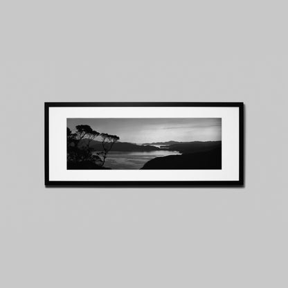 IGREBOW 奄美大島 夕暮れの海 ビッグサイズ｜[ウッド 1×3] アイグレボウ インテリアフォト ピクチャーアート 写真