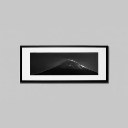 IGREBOW 山梨県 雲が湧き出す雄大な富士山 ビッグサイズ｜[ウッド 1×3] アイグレボウ インテリアフォト ピクチャーアート 写真