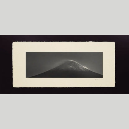 IGREBOW 山梨県 雲が湧き出す雄大な富士山｜[和紙 1×3] アイグレボウ インテリアフォト ピクチャーアート 写真