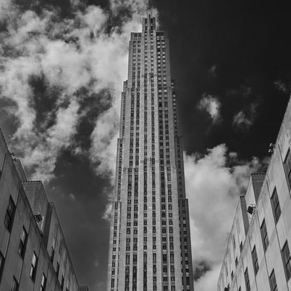 IGREBOW ニューヨーク マンハッタン ロックフェラーセンター｜[和紙 1×2] アイグレボウ インテリアフォト ピクチャーアート 写真