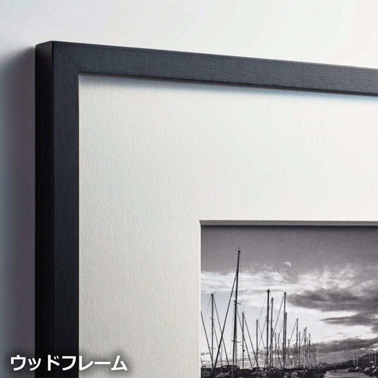 IGREBOW トルコキキョウ｜[ウッド 1×1] アイグレボウ インテリアフォト ピクチャーアート 写真