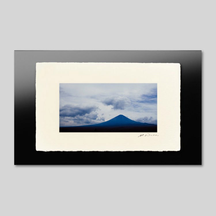 IGREBOW 山梨県 梅雨の晴れ間の富士山｜[和紙 1×2] アイグレボウ インテリアフォト ピクチャーアート 写真