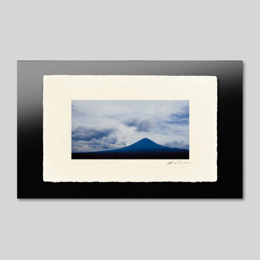 IGREBOW 山梨県 梅雨の晴れ間の富士山｜[和紙 1×2] アイグレボウ インテリアフォト ピクチャーアート 写真