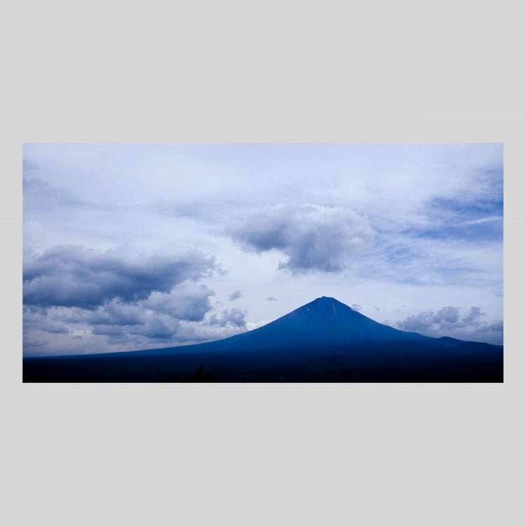 IGREBOW 山梨県 梅雨の晴れ間の富士山｜[ウッド 1×2] アイグレボウ インテリアフォト ピクチャーアート 写真