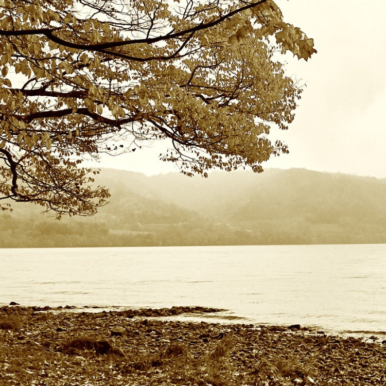 IGREBOW 北海道秋の洞爺湖畔｜[和紙 1×3] アイグレボウ インテリアフォト ピクチャーアート 写真