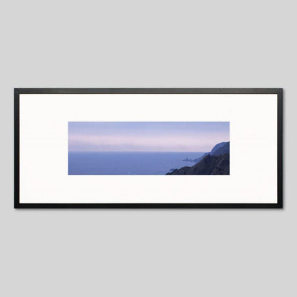 IGREBOW 奄美大島 夕暮れの海｜[ウッド 1×3] アイグレボウ インテリアフォト ピクチャーアート 写真