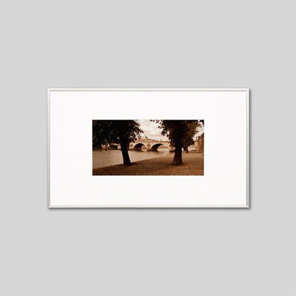 IGREBOW フランス パリ セーヌ河畔 ビッグサイズ｜[アルミ 1×2] アイグレボウ インテリアフォト ピクチャーアート 写真