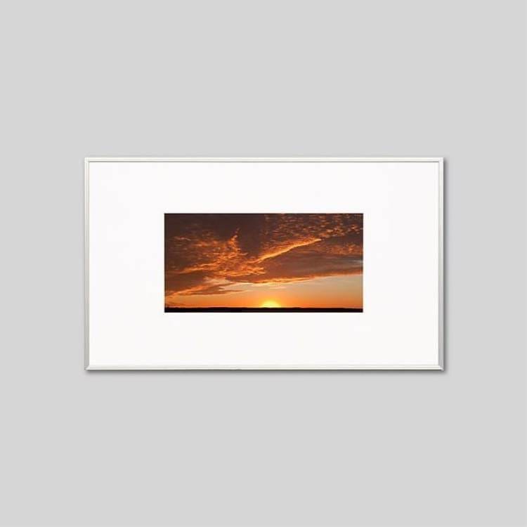 IGREBOW オーストラリア ノーザンテリトリー 草原の夕景 ビッグサイズ｜[アルミ 1×2] アイグレボウ インテリアフォト ピクチャーアート 写真