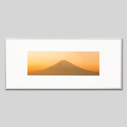 IGREBOW 朝日に染まる富士山 ビッグサイズ｜[アルミ 1×3] アイグレボウ インテリアフォト ピクチャーアート 写真
