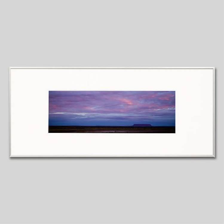 IGREBOW オーストラリア コナー山の夕景｜[アルミ 1×3] アイグレボウ インテリアフォト ピクチャーアート 写真