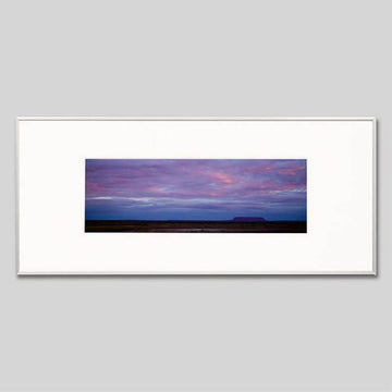 IGREBOW オーストラリア コナー山の夕景｜[アルミ 1×3] アイグレボウ インテリアフォト ピクチャーアート 写真