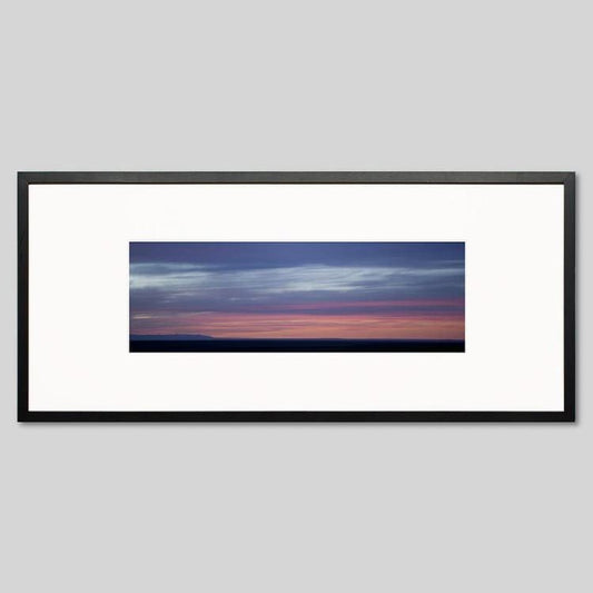 IGREBOW モンゴル ゴビ砂漠の夕景｜[ウッド 1×3] アイグレボウ インテリアフォト ピクチャーアート 写真