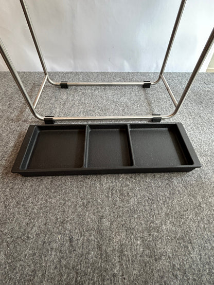 [SAMPLE] アンブレラスタンド｜ZACK 50731 MECOR HL 傘立 傘たて 傘入れ 高さ50cm 幅41cm 奥行き19.3cm 18/10ステンレス製 ヘアライン仕上げ