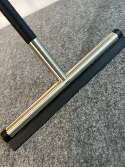 [SAMPLE] [廃番] バスルームスクイージーM｜ZACK 40327 JAZ HL 18/10ステンレス製 ヘアライン仕上げ