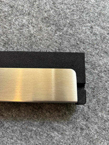 [SAMPLE] フロアスクイージー｜ZACK 40150 YEMO HL フロア用水取りワイパー 水切りワイパー 玄関用スクージー 長さ125cm 幅35cm 18/10ステンレス製 ヘアライン仕上げ H1 [在庫有り]
