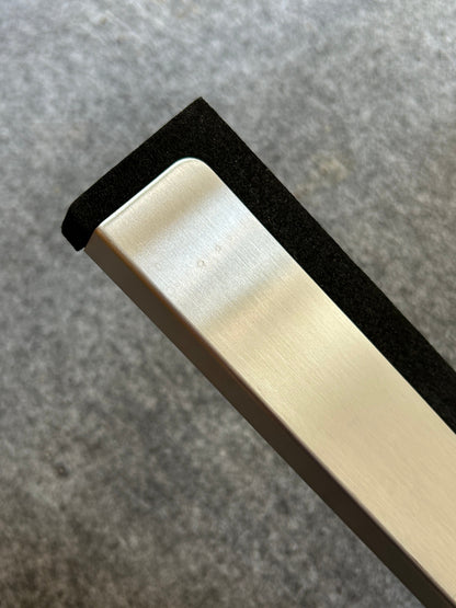 [SAMPLE] フロアスクイージー｜ZACK 40150 YEMO HL フロア用水取りワイパー 水切りワイパー 玄関用スクージー 長さ125cm 幅35cm 18/10ステンレス製 ヘアライン仕上げ H1 [在庫有り]