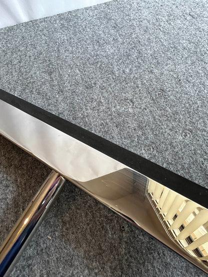 [SAMPLE] フロアスクイージー｜ZACK 40151 YEMO MP フロア用水取りワイパー 水切りワイパー 玄関用スクージー 長さ125cm 幅35cm 18/10ステンレス製 ミラーポリッシュ仕上げ