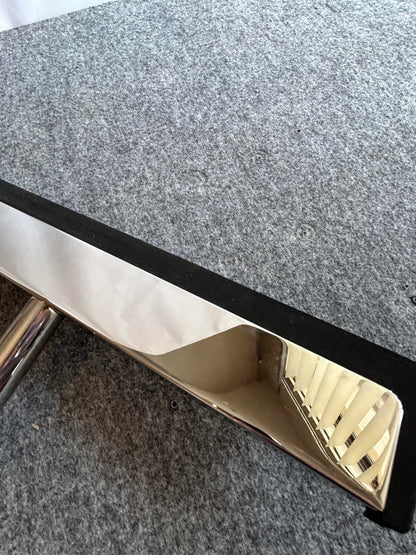 [SAMPLE] フロアスクイージー｜ZACK 40151 YEMO MP フロア用水取りワイパー 水切りワイパー 玄関用スクージー 長さ125cm 幅35cm 18/10ステンレス製 ミラーポリッシュ仕上げ