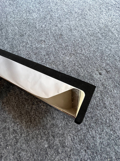[SAMPLE] フロアスクイージー｜ZACK 40151 YEMO MP フロア用水取りワイパー 水切りワイパー 玄関用スクージー 長さ125cm 幅35cm 18/10ステンレス製 ミラーポリッシュ仕上げ