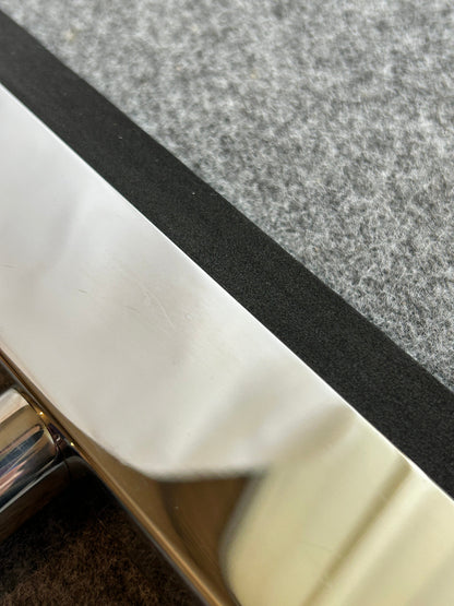 [SAMPLE] フロアスクイージー｜ZACK 40151 YEMO MP フロア用水取りワイパー 水切りワイパー 玄関用スクージー 長さ125cm 幅35cm 18/10ステンレス製 ミラーポリッシュ仕上げ
