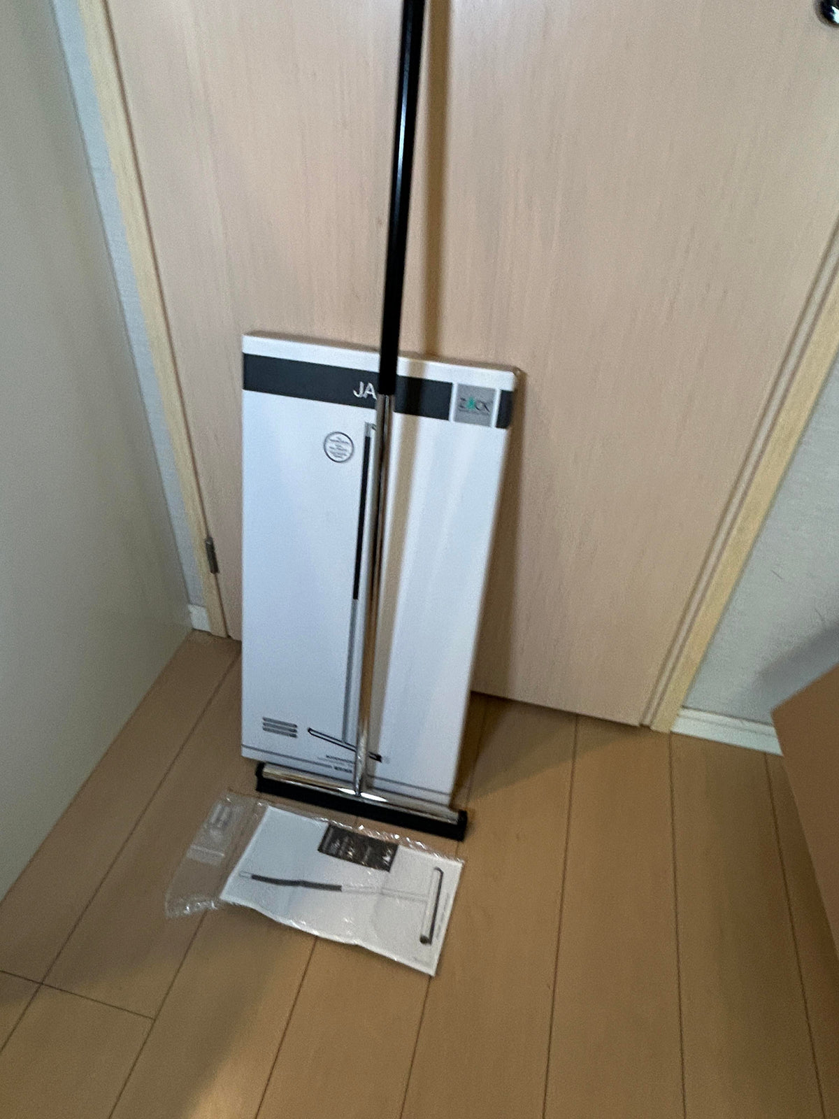 [SAMPLE] フロアスクイージー｜ZACK 40090 JAZ MP フロア用水取りワイパー 水切りワイパー 玄関用スクージー 長さ120cm 幅32cm 18/10ステンレス製 ミラーポリッシュ仕上げ
