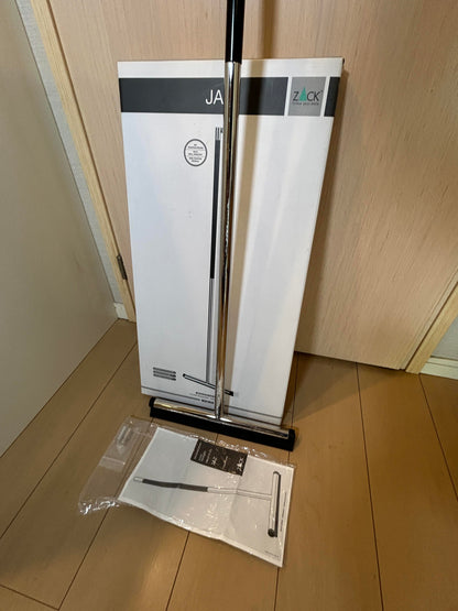 [SAMPLE] フロアスクイージー｜ZACK 40090 JAZ MP フロア用水取りワイパー 水切りワイパー 玄関用スクージー 長さ120cm 幅32cm 18/10ステンレス製 ミラーポリッシュ仕上げ