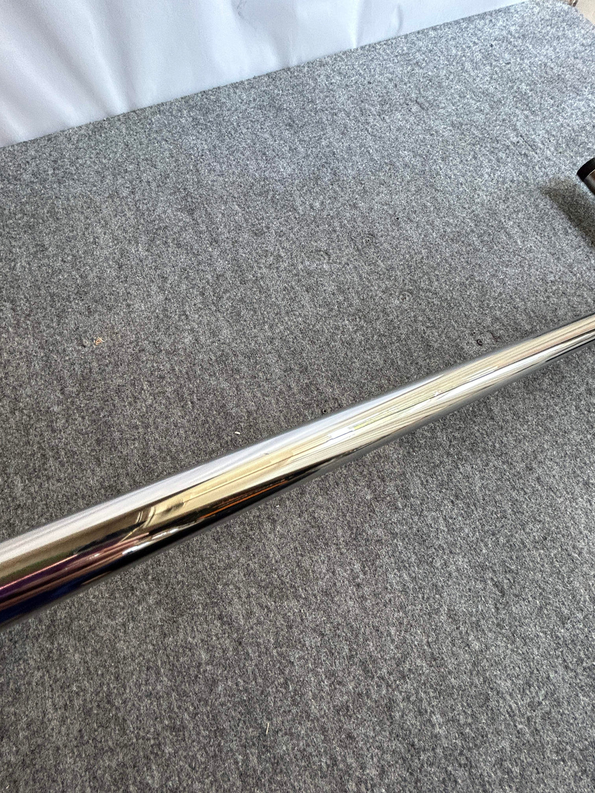 [SAMPLE] フロアスクイージー｜ZACK 40090 JAZ MP フロア用水取りワイパー 水切りワイパー 玄関用スクージー 長さ120cm 幅32cm 18/10ステンレス製 ミラーポリッシュ仕上げ