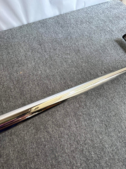 [SAMPLE] フロアスクイージー｜ZACK 40090 JAZ MP フロア用水取りワイパー 水切りワイパー 玄関用スクージー 長さ120cm 幅32cm 18/10ステンレス製 ミラーポリッシュ仕上げ