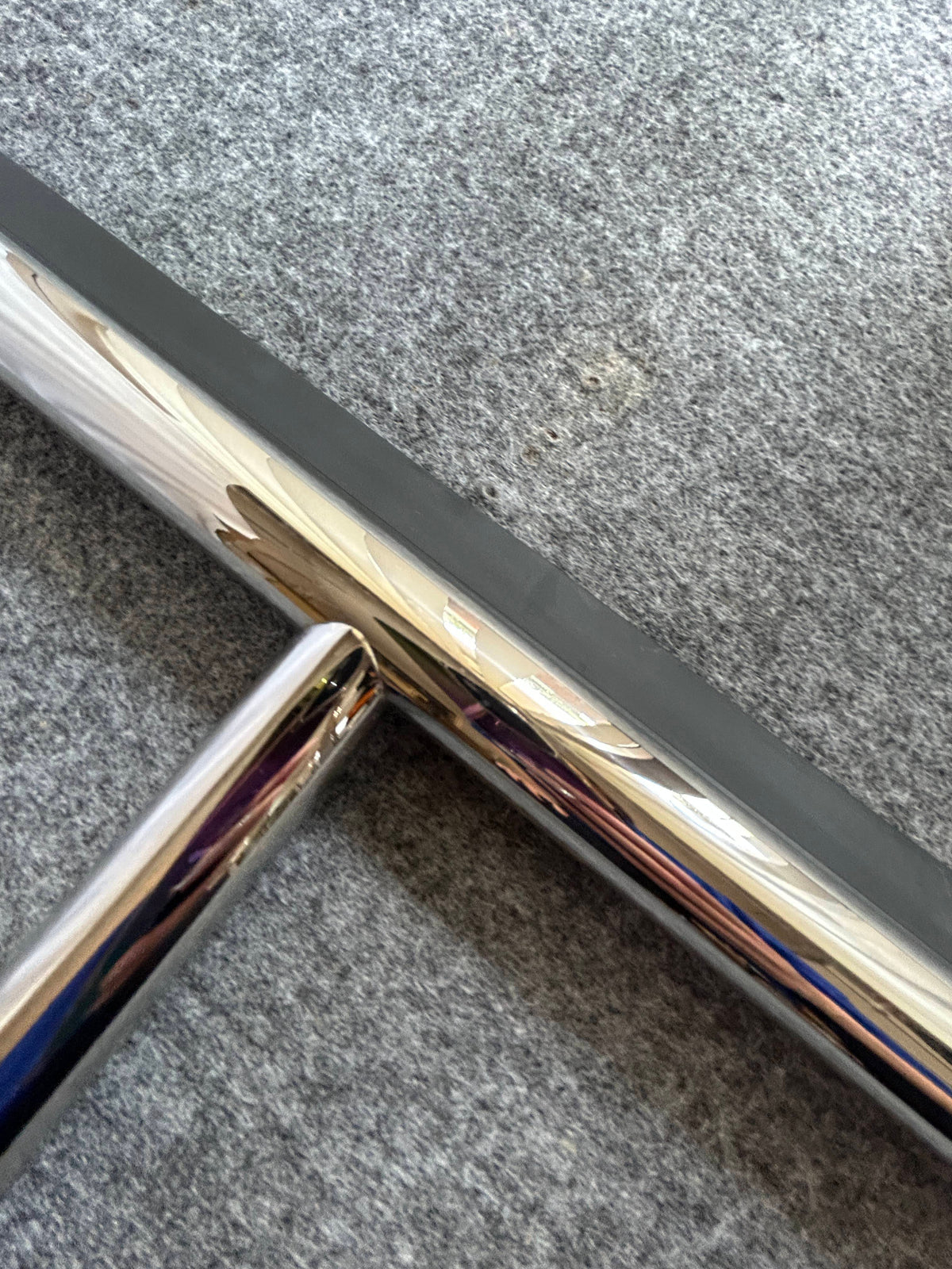 [SAMPLE] フロアスクイージー｜ZACK 40090 JAZ MP フロア用水取りワイパー 水切りワイパー 玄関用スクージー 長さ120cm 幅32cm 18/10ステンレス製 ミラーポリッシュ仕上げ