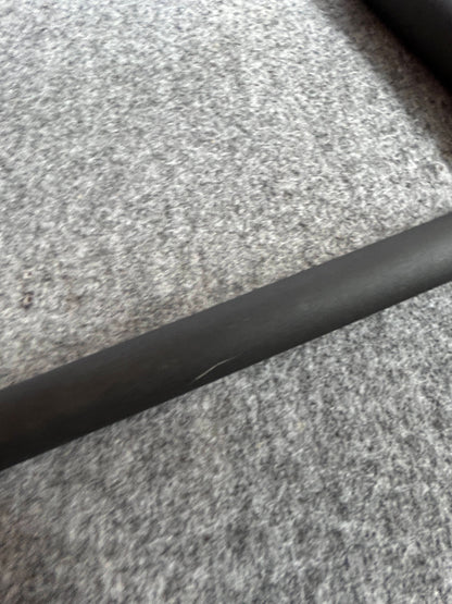 [SAMPLE] フロアスクイージー｜ZACK 40548 JAZ MB 水切りワイパー ロング浴室スクイージー 長さ120cm 幅32cm 18/10ステンレス製 マットブラック [在庫有り]