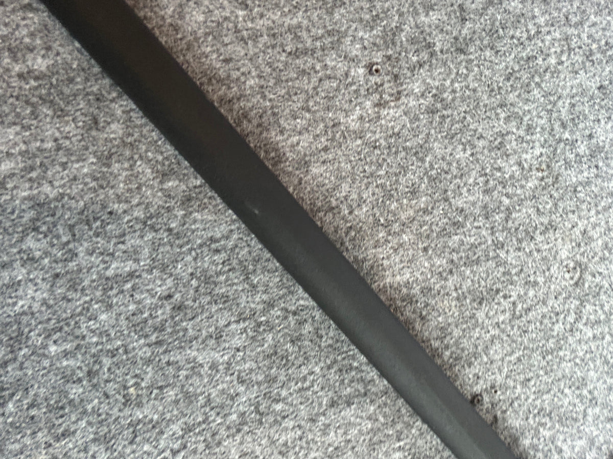 [SAMPLE] フロアスクイージー｜ZACK 40548 JAZ MB 水切りワイパー ロング浴室スクイージー 長さ120cm 幅32cm 18/10ステンレス製 マットブラック [在庫有り]