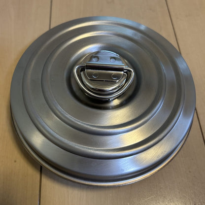 [SAMPLE] FD STYLE エフディー スタイリッシュ湯たんぽ シルバー×キナリ ｜MADE IN NIIGATA JAPAN 日本製 冬季数量限定販売！ 本体・カバー・糸も全て新潟産