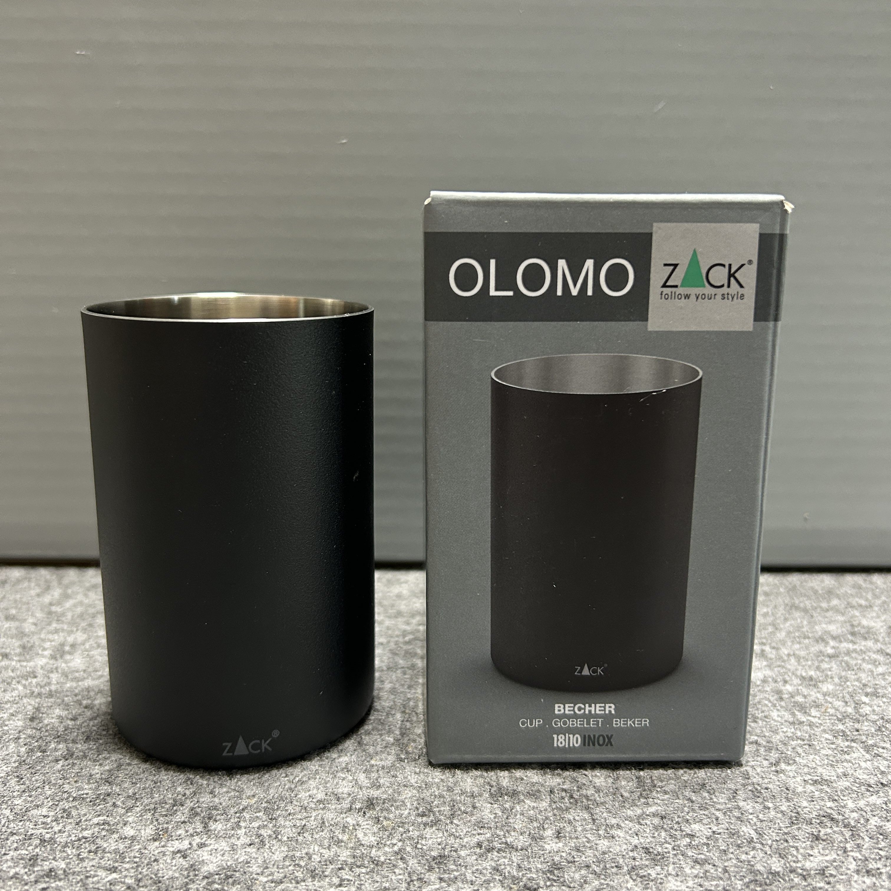 SAMPLE] タンブラー｜ZACK 40131 OLOMO MB コップ 高さ10cm 直径6.5cm