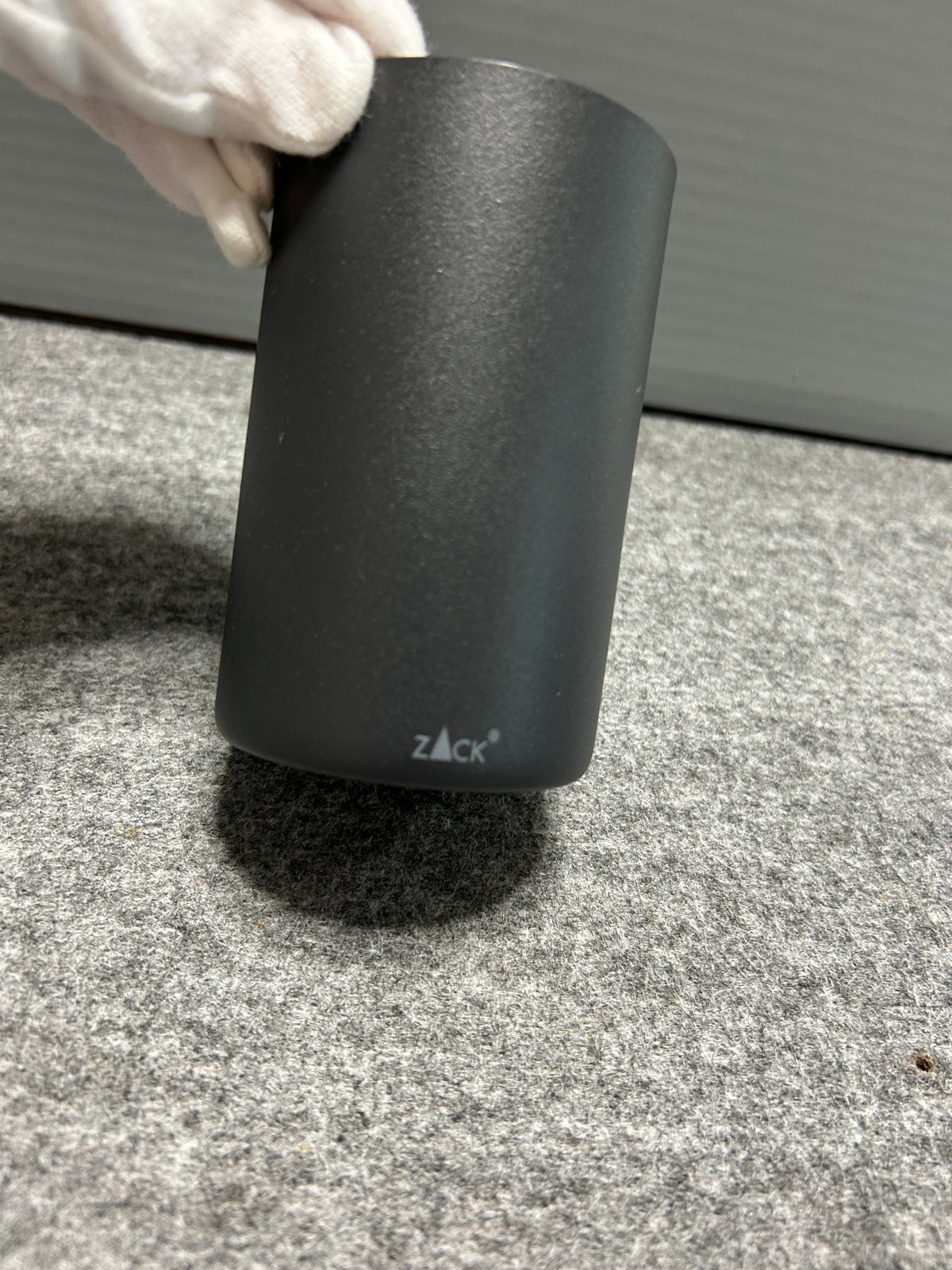 [SAMPLE] タンブラー｜ZACK 40131 OLOMO MB コップ 高さ10cm 直径6.5cm 250ml 18/10ステンレス製 マットブラック H2-49