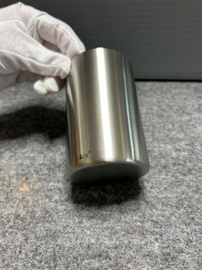 [SAMPLE] タンブラー｜ZACK 40129 CUPA HL コップ 高さ10cm 直径6.5cm 250ml 18/10ステンレス製 ヘアライン仕上げ [在庫有り]