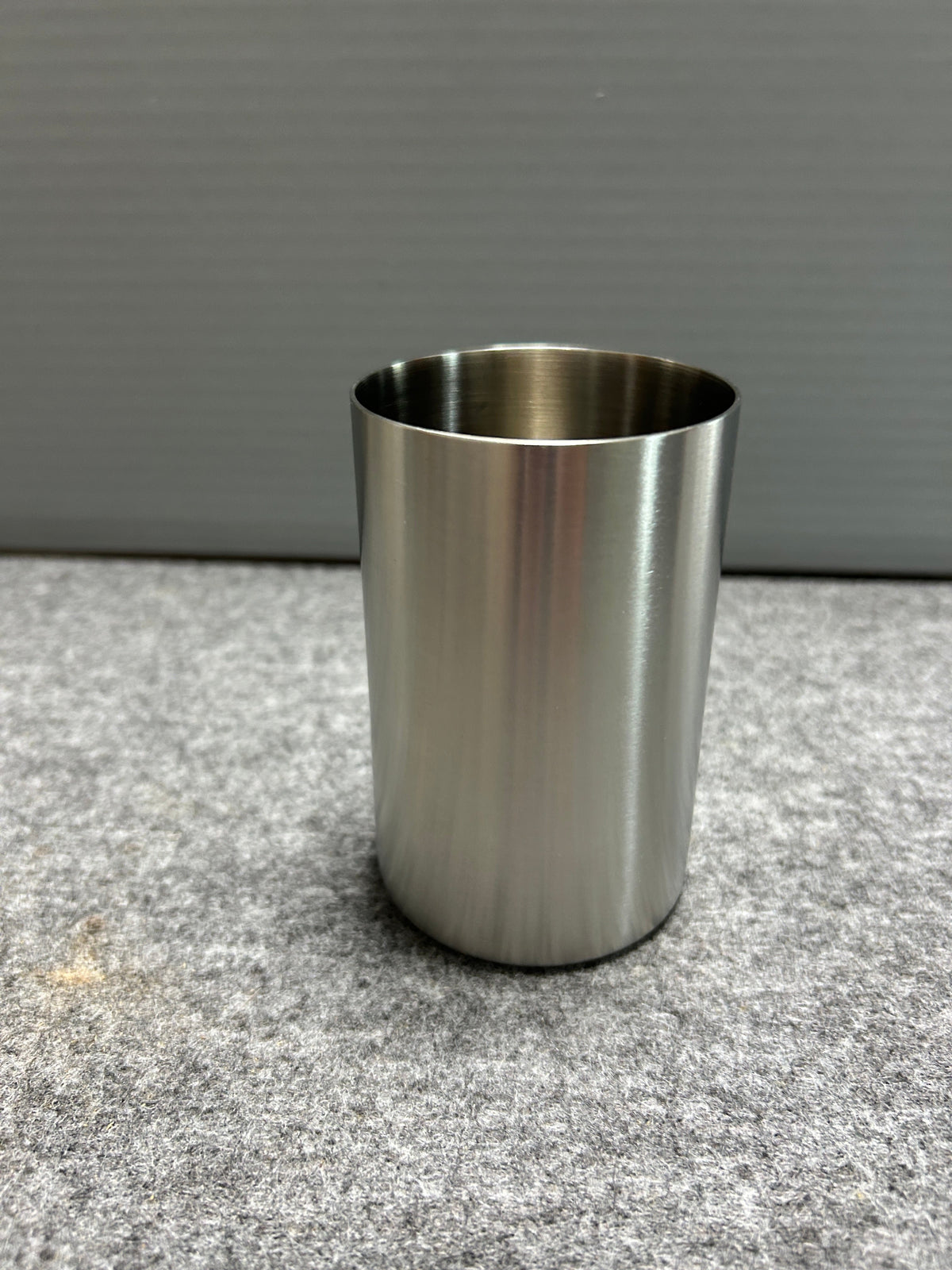 [SAMPLE] タンブラー｜ZACK 40129 CUPA HL コップ 高さ10cm 直径6.5cm 250ml 18/10ステンレス製 ヘアライン仕上げ [在庫有り]