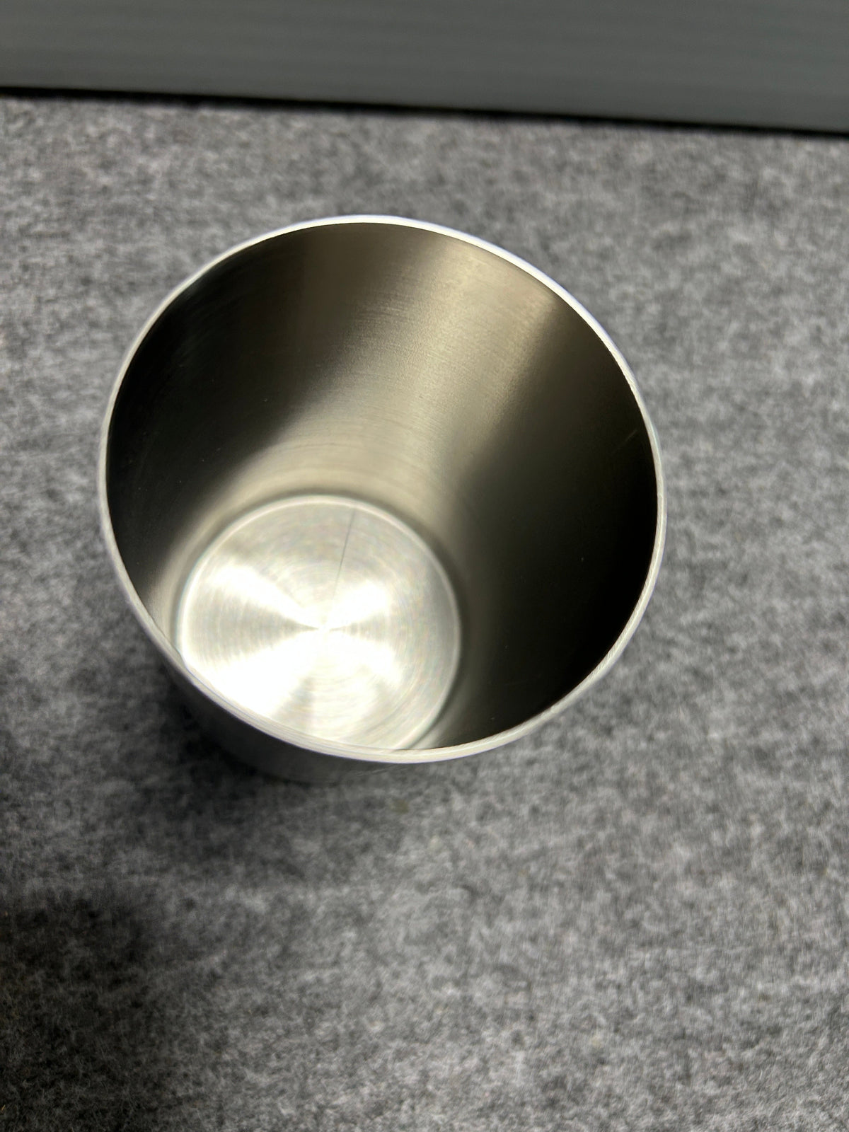 [SAMPLE] タンブラー｜ZACK 40129 CUPA HL コップ 高さ10cm 直径6.5cm 250ml 18/10ステンレス製 ヘアライン仕上げ [在庫有り]
