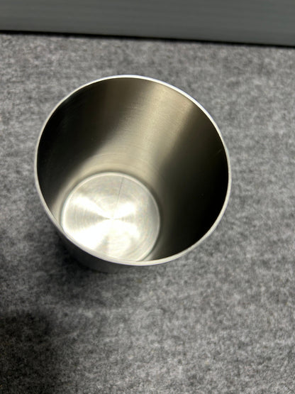 [SAMPLE] タンブラー｜ZACK 40129 CUPA HL コップ 高さ10cm 直径6.5cm 250ml 18/10ステンレス製 ヘアライン仕上げ [在庫有り]