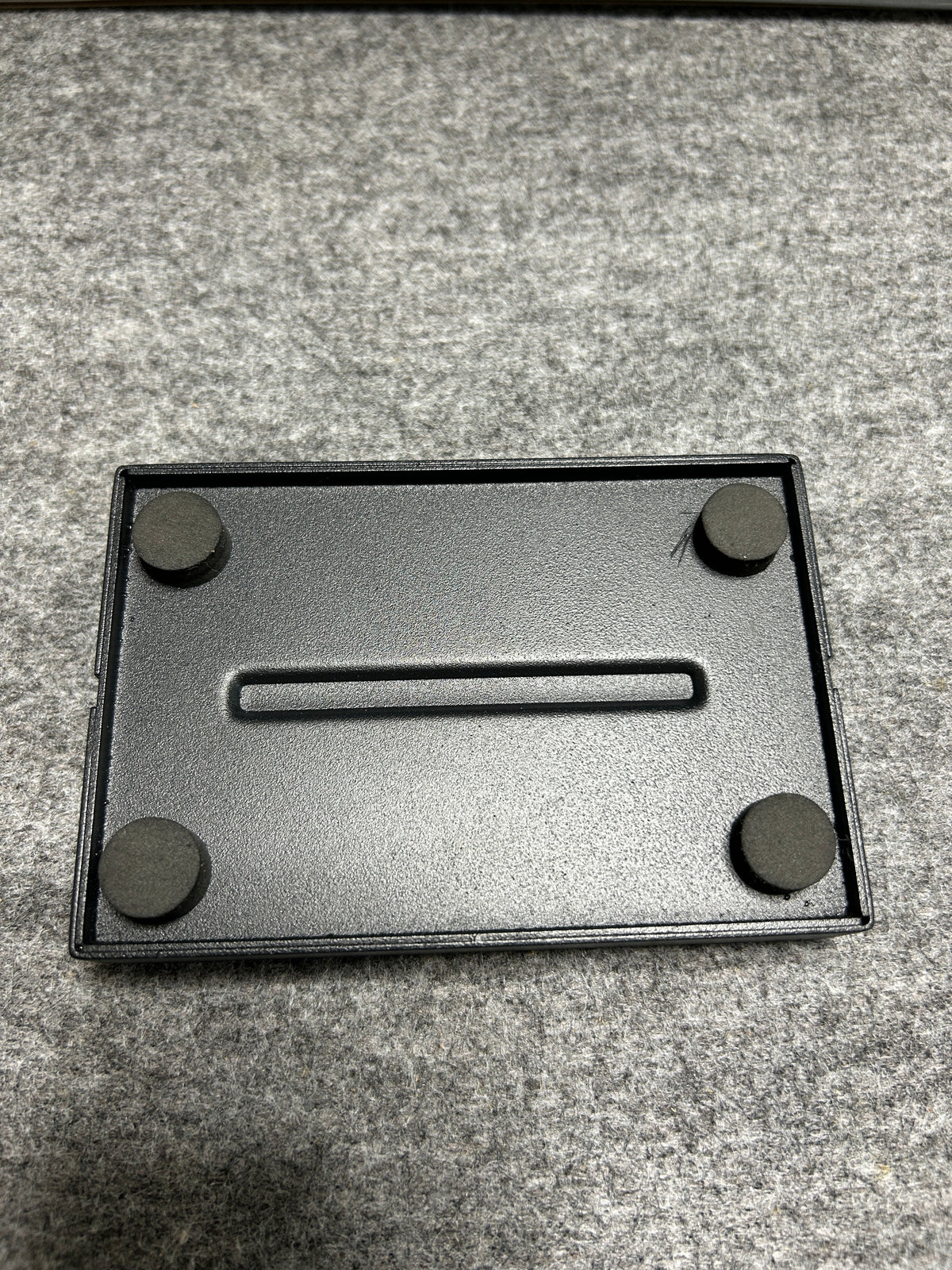 [SAMPLE] ソープディッシュ｜ZACK 40537 POTES MB ソープトレー 石鹸置き 幅12.5cm 奥行き8.5cm 高さ2cm 18/10ステンレス製 マットブラック