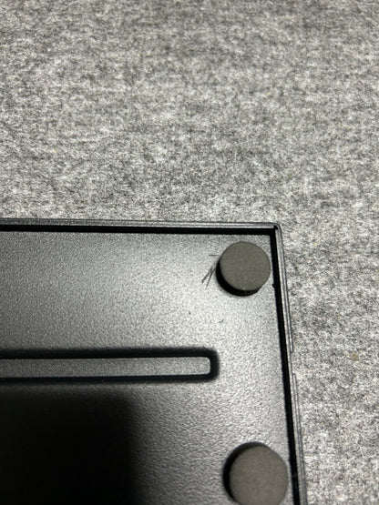 [SAMPLE] ソープディッシュ｜ZACK 40537 POTES MB ソープトレー 石鹸置き 幅12.5cm 奥行き8.5cm 高さ2cm 18/10ステンレス製 マットブラック